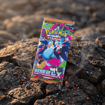 Pokémon - Mega Inferno X Booster Display - KOR